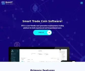 Smarttradecoin.com(Google) Screenshot