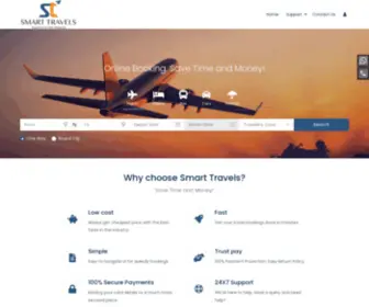 Smarttravelsonline.com(Cheapest Flight) Screenshot