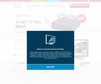 SmarttvBox.sk(ANTIK Telecom s.r.o) Screenshot