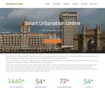 Smarturbanation.com(Smart Urbanationth Smart Cities Summit) Screenshot