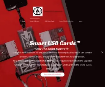 Smartusbcards.com(Smart USB Card) Screenshot