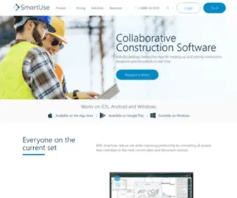 Smartuse.com(Collaborative Construction Software) Screenshot