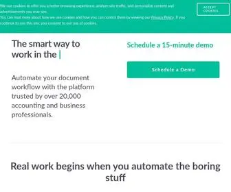 Smartvault.com(Online Document & Secure File Sharing Software Provider) Screenshot