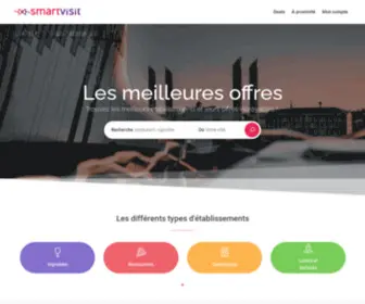 Smartvisit.fr(Les meilleurs offres autour de vous) Screenshot