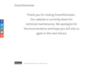 Smartvolunteer.org(Smartvolunteer) Screenshot