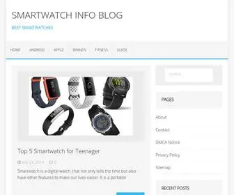 Smartwatchinfo.net(SmartWatch Info Blog) Screenshot