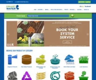 Smartwatershop.com.au(Irrigation and Water related products) Screenshot