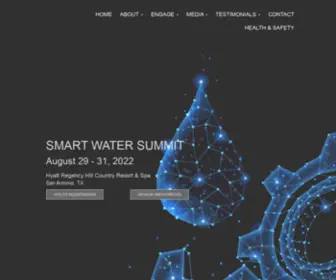 Smartwatersummit.com(Smart Water Summit 2022) Screenshot