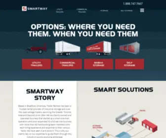 Smartwaytrailers.ca(Smartway Trailers) Screenshot