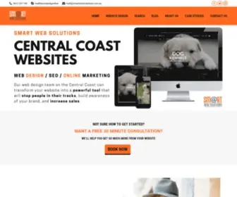 Smartwebsolutions.com.au(Web Design Central Coast) Screenshot