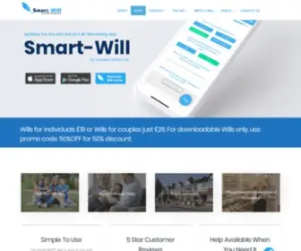 Smartwill.app(Smart Will UK) Screenshot