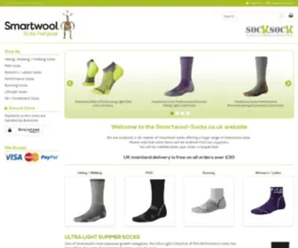 Smartwool-Socks.co.uk(SockSock temporary notice) Screenshot