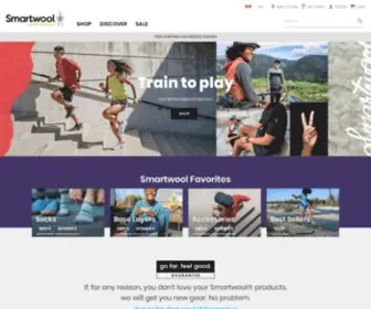 Smartwool.ca(Shop Wool Socks) Screenshot