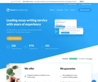 Smartwritingservice.com(Essay Writing Service) Screenshot