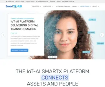 SmartXhub.com(IoT Solutions) Screenshot