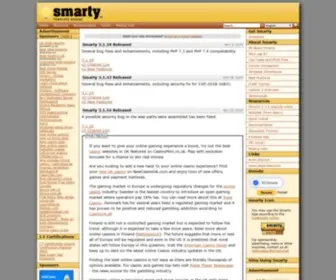 Smarty.net(PHP Template Engine) Screenshot