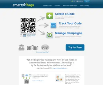 Smartyt.ag(QR Code Management and Analytics) Screenshot