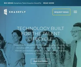 Smashfly.com(Recruitment Marketing Platform) Screenshot