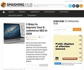 Smashinghub.com(Graphic design) Screenshot