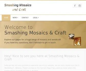 Smashingmosaics.com.au(Smashing Mosaics & Wood Craft) Screenshot