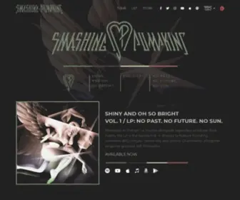Smashingpumpkins.com(Smashing Pumpkins) Screenshot