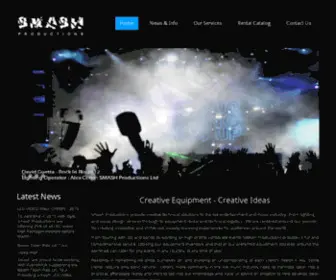 Smashproductions.org.uk(Smash Productions Ltd) Screenshot