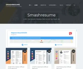 Smashresume.com(Free Resume Templates for Job Seeker) Screenshot