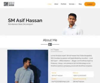 Smasifhassan.com(SM Asif Hassan) Screenshot