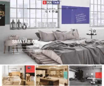 Smatab.cz(Designové skleněné magnetické tabule) Screenshot