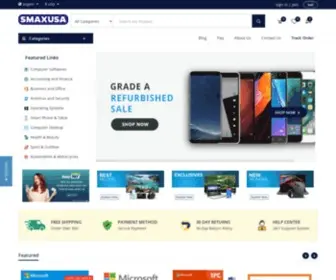 Smaxusa.com(Smaxusa online marketplace) Screenshot