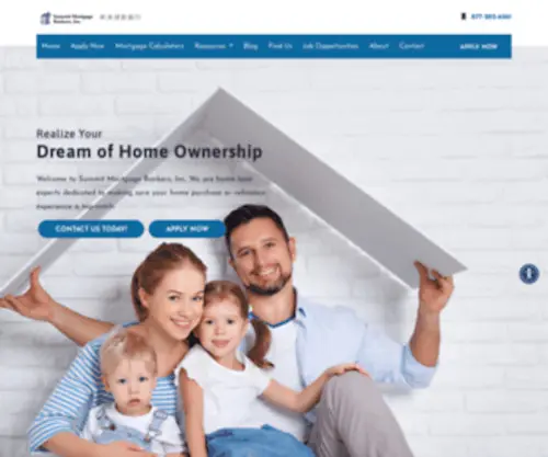 SMB-Mortgage.com(Summit Mortgage Banker) Screenshot