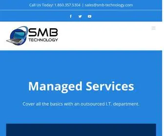 SMB-Technology.com(Outsourced IT support for small and mid) Screenshot