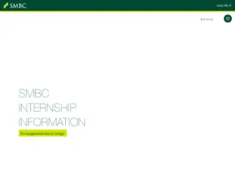 SMBC-Intern.com(SMBC Intern) Screenshot