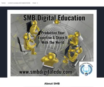 SMbdigitaledu.com(SMB Digital Education) Screenshot