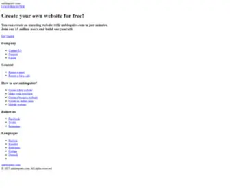 SMblogsites.com(Free website builder) Screenshot
