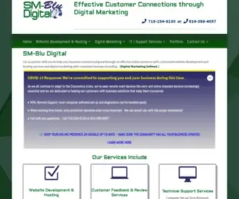 SMbludigital.com(SM-Blu Digital) Screenshot