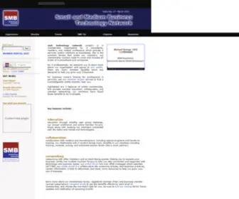 SMBTN.org(SMB Technology Network) Screenshot