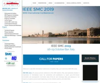 SMC2019.org(IEEE SMCIndustry 4.0) Screenshot