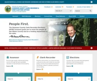 Smcacre.org(San Mateo County Assessor) Screenshot