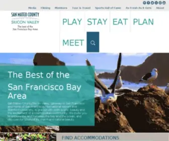 SMCCVB.com(The San Francisco Peninsula) Screenshot