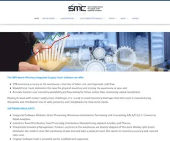 SMCData.com(Supply Chain Management Solutions) Screenshot