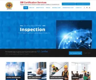 Smcertificationservices.com(SM Certification Services) Screenshot