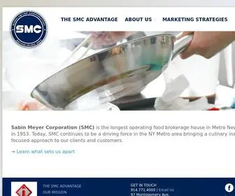 SMcfoodbroker.com(Sabin Meyer Corporation) Screenshot