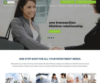 Smcindiaonline.com(Stock Market Trading) Screenshot