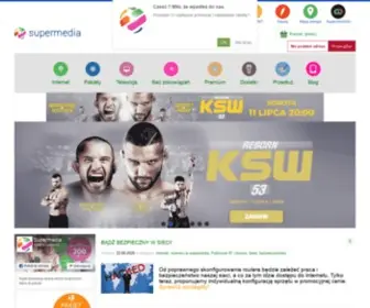 SMcloud.net(Supermedia Dostawca internetu i Telewizji w Warszawie w niskiej cenie. Zamów najlepsze usługę internetu światłowodowego) Screenshot