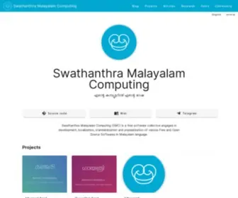 SMC.org.in(Swathanthra Malayalam Computing) Screenshot