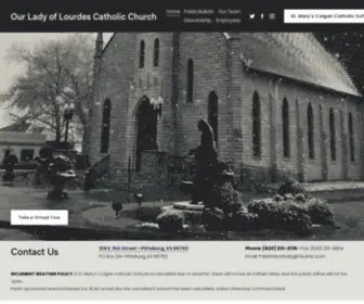 SMCSchools.com(Our Lady of Lourdes Catholic Church) Screenshot