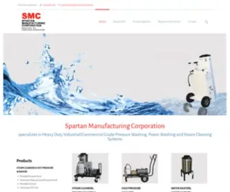 SMcwashers.com(Pressure Washes & Steam Cleaners) Screenshot