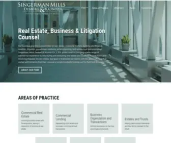 SMDklaw.com(Cleveland Business Law Firm) Screenshot