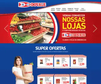 Smdovale.com.br(SUPERMERCADOS DO VALE) Screenshot